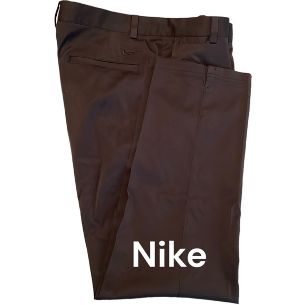 Nike Dri-Fit Golf Pants Black size 34x30 Men’s Performance Golfwear